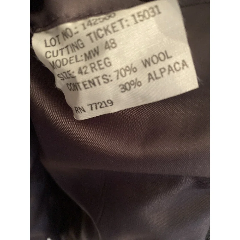 Pierre Balmain Wool Alpaca Blazer Jacket‎ Size 42R